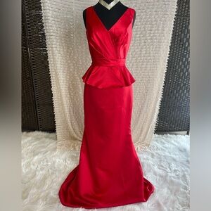 Allure Bridals Red Formal Dress